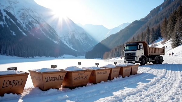 La location de benne à chamonix : un service indispensable pour la gestion des déchets
