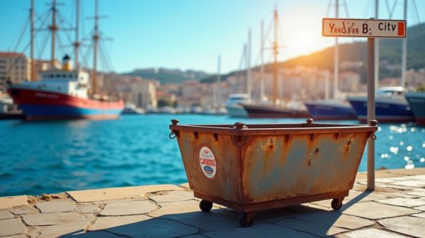 Meilleures options pour louer une benne à Marseille