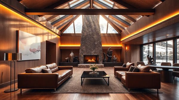 Solutions design uniques par un architecte d'intérieur à Courchevel